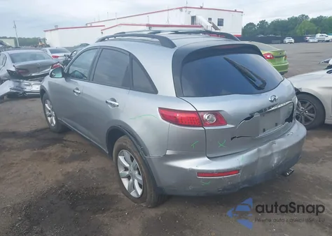 2004 Infiniti Fx35 из США, поврежденный, VIN JNRAS08W64X223745